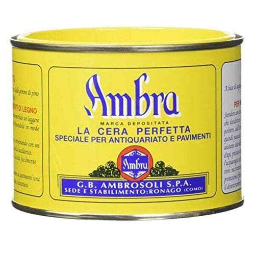 Ambrosoli cera legno ambra - ambrosoli,